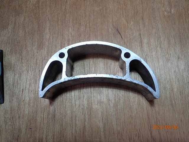  Buell XB12R muffler bracket, band crack none 