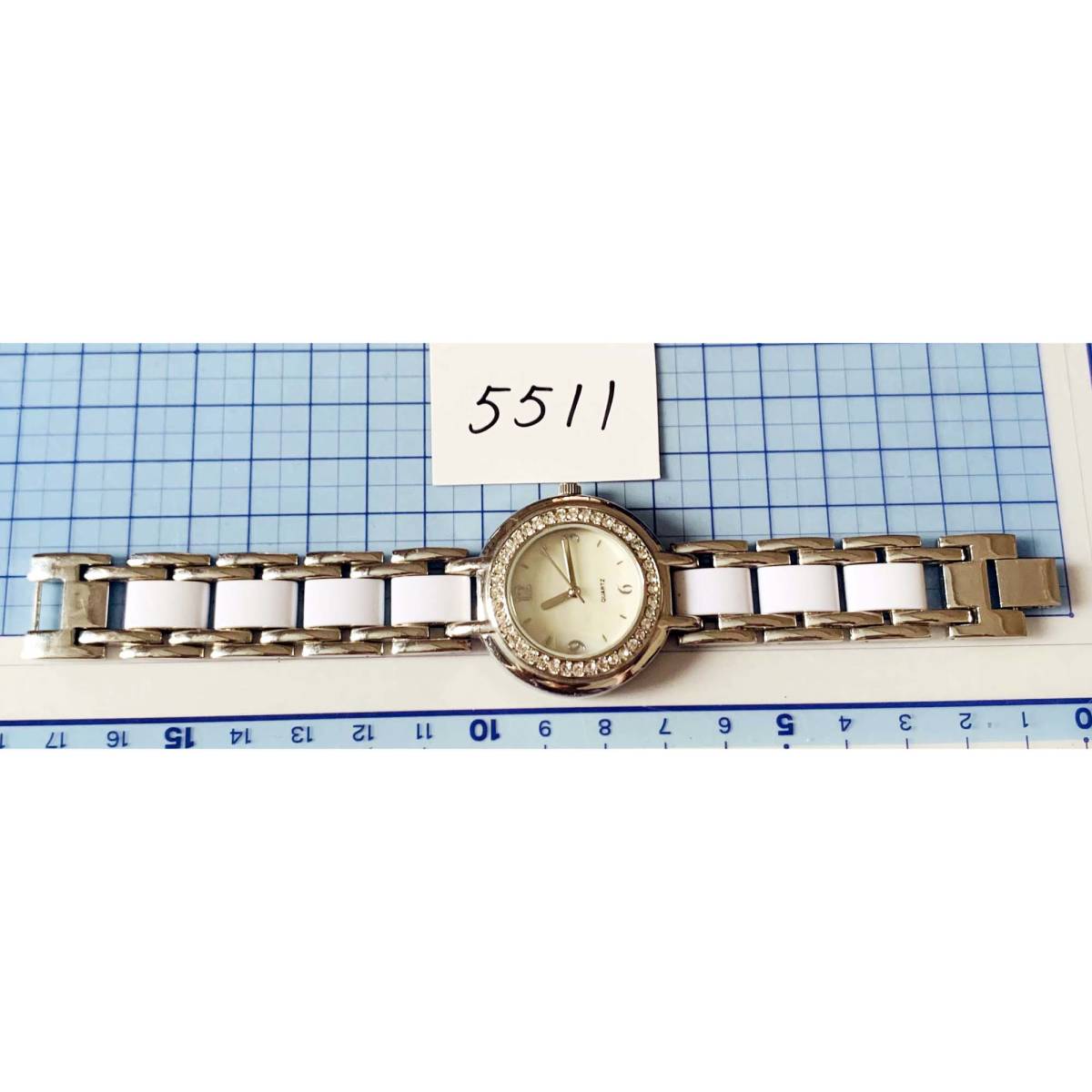 美品 chico's ジャパンムーブ レディース腕時計 可動品 NO.5511の画像4