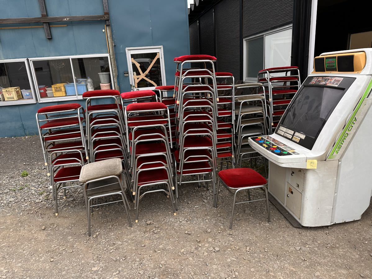 アーケード ビデオ ゲーム 椅子 68個 赤 ゲーセン イス ゲーム アーケード ビデオ ゲーム 椅子 68個 赤 ゲーセン イス ゲーム