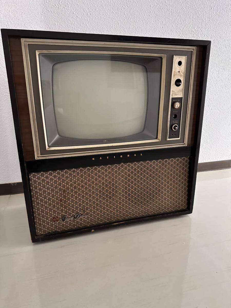 Yahoo!オークション - National 真空管 テレビ 昭和レトロ 木枠 Yahoo!オークション - National 真空管 テレビ 昭和レトロ 木枠