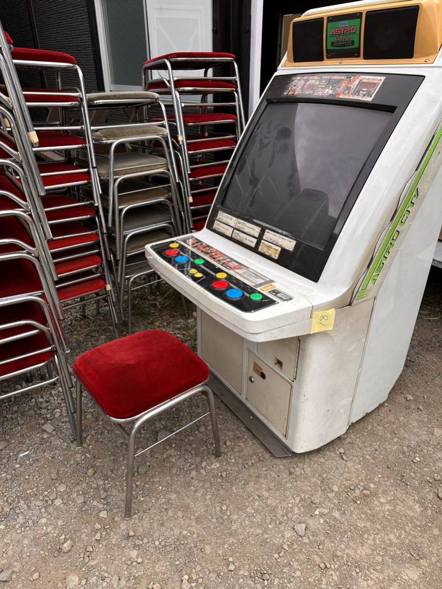 アーケード ビデオ ゲーム 椅子 68個 赤 ゲーセン イス ゲーム アーケード ビデオ ゲーム 椅子 68個 赤 ゲーセン イス ゲーム