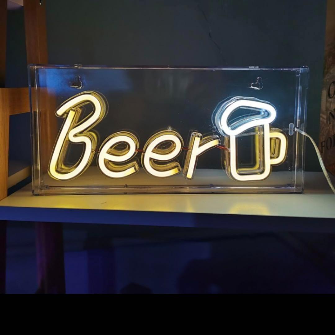 ネオンサイン LEDランプ ネオン管 ビール Beer 看板 | fuerzalider.com