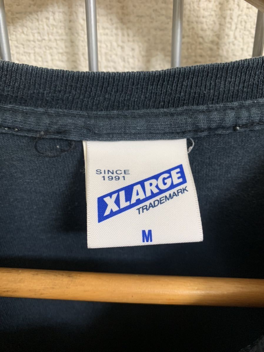[XLARGE] XLarge короткий рукав t рубашка M размер Y1046