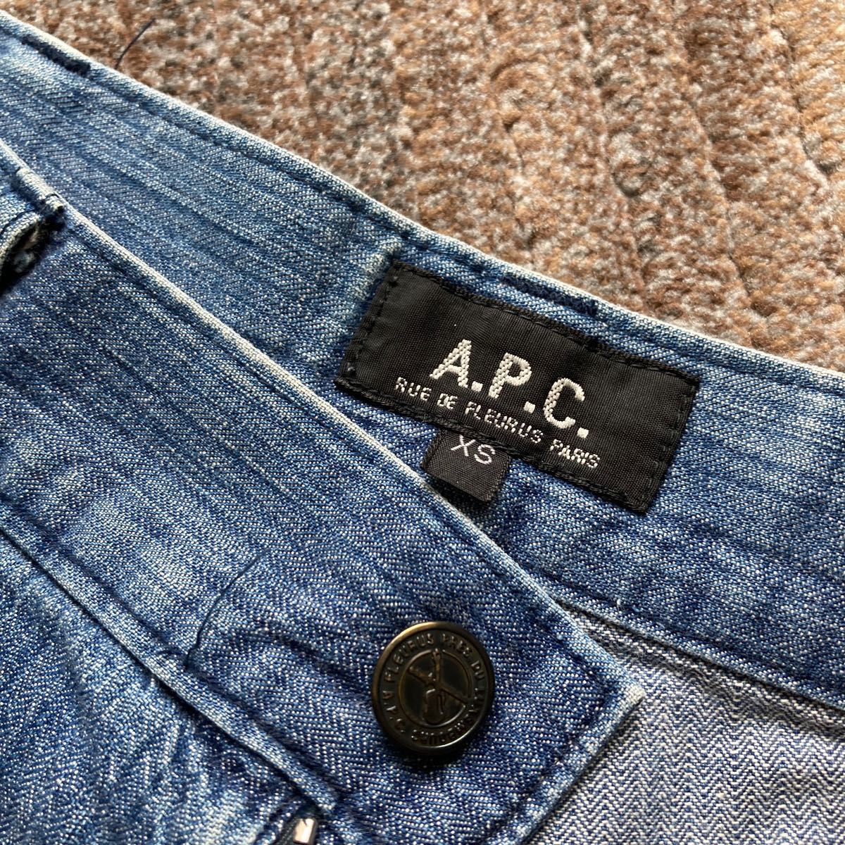 【送料無料】A.P.C. エーペーセー　デニム　ジーンズ　綿100% 日本製