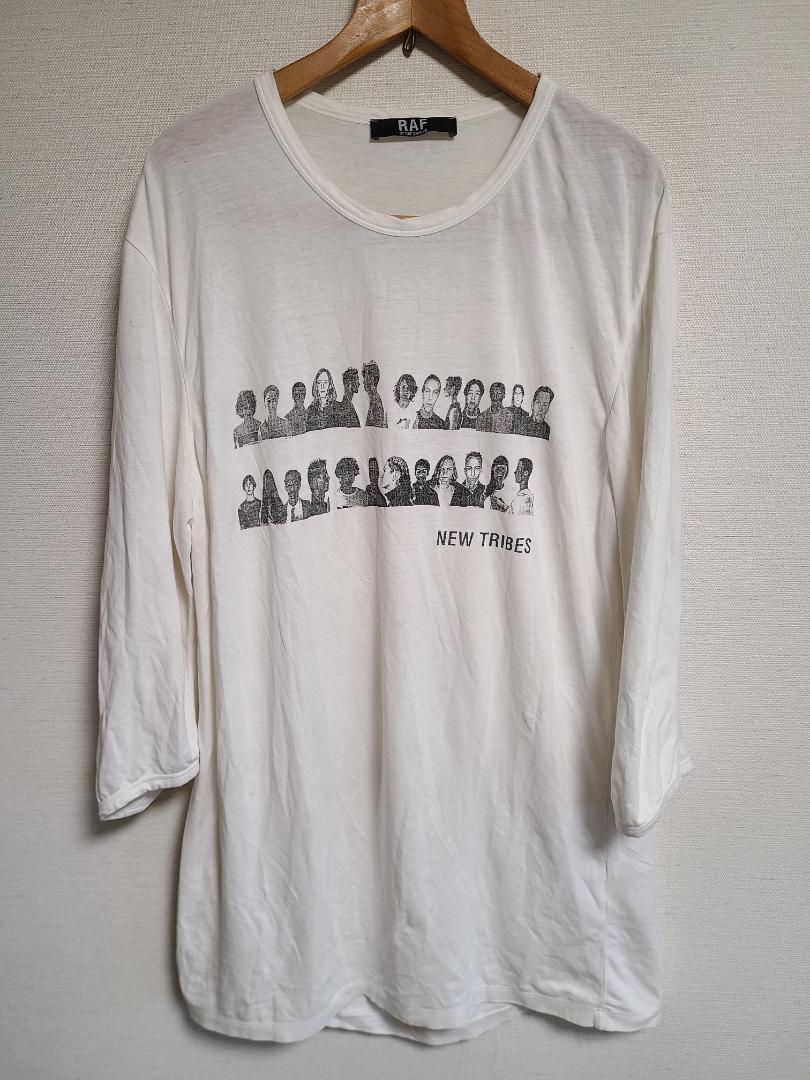 正規代理店 Tシャツ ラフバイラフシモンズ 七分袖 tribes new 54