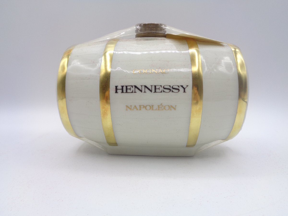 HENNESSY NAPOLEON ヘネシー ナポレオン 樽型 陶器 ブランデー 箱入 未