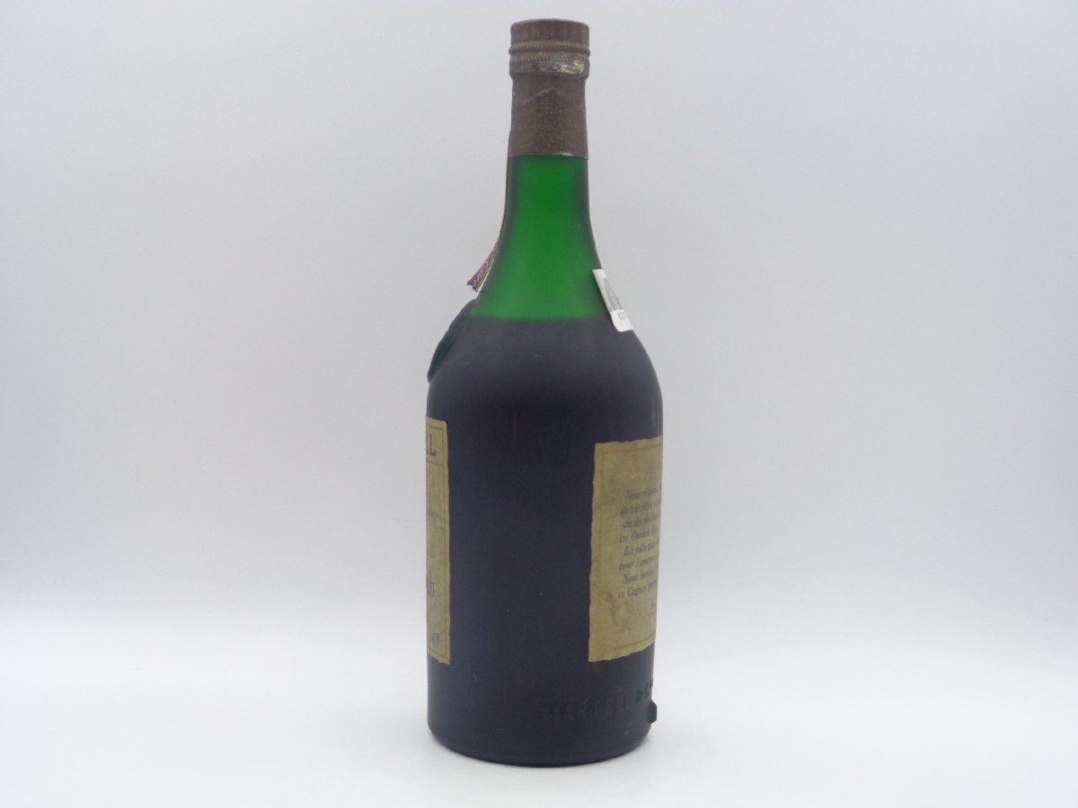 MARTELL CORDON BLEU Martell koru Don голубой зеленый бутылка коньяк бренди 700ml нераспечатанный старый sake * жидкость утечка иметь X207064