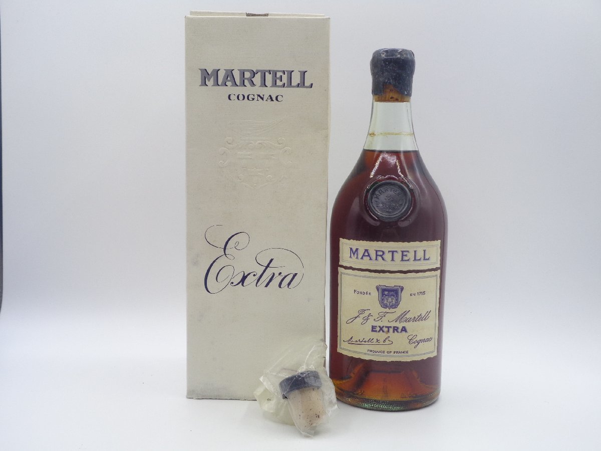 MARTELL EXTRA マーテル エクストラ 蝋キャップ コニャック ブランデー