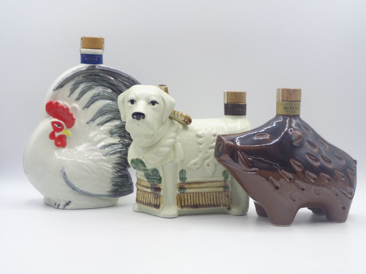 同梱】12本セット SUNTORY WHISKY サントリー オールド ローヤル 干支
