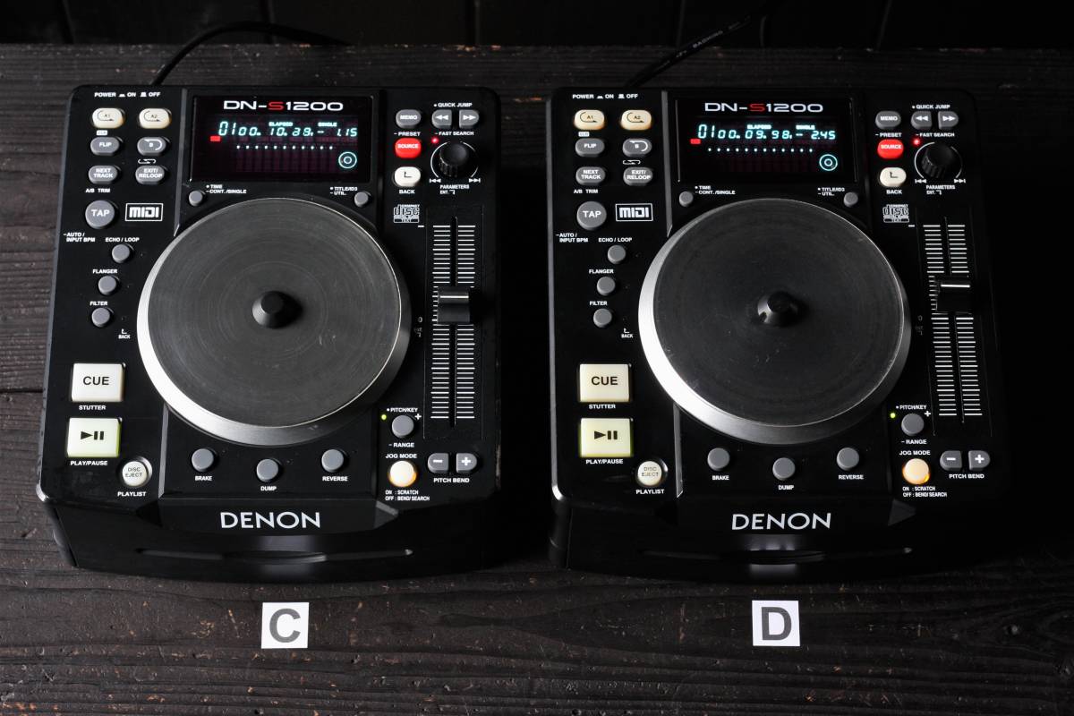 CD)- DENON DN-S1200 動作確認済 送料無料２台セット CDJ ＤＪ