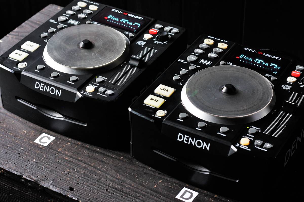 CD)- DENON DN-S1200 動作確認済 送料無料２台セット CDJ ＤＪ