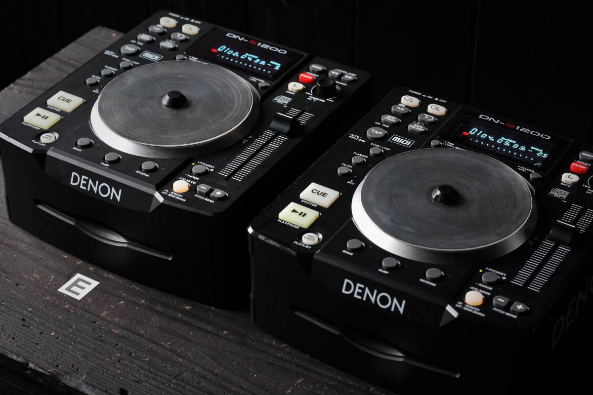 EF)- DENON DN-S1200 動作確認済 送料無料２台セット CDJ ＤＪ