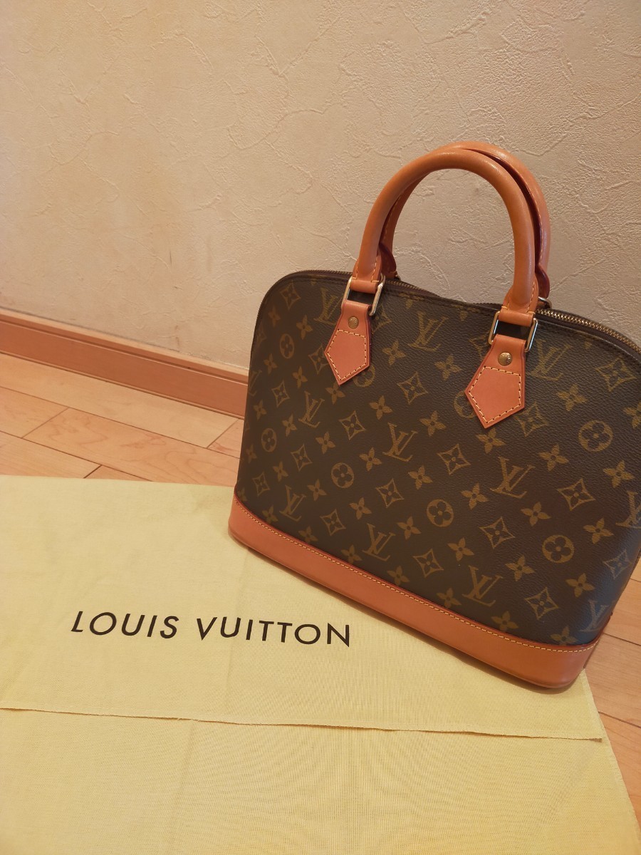 極美品 アルマPM LOUIS VUITTON ルイヴィトン モノグラム ハンドバッグ