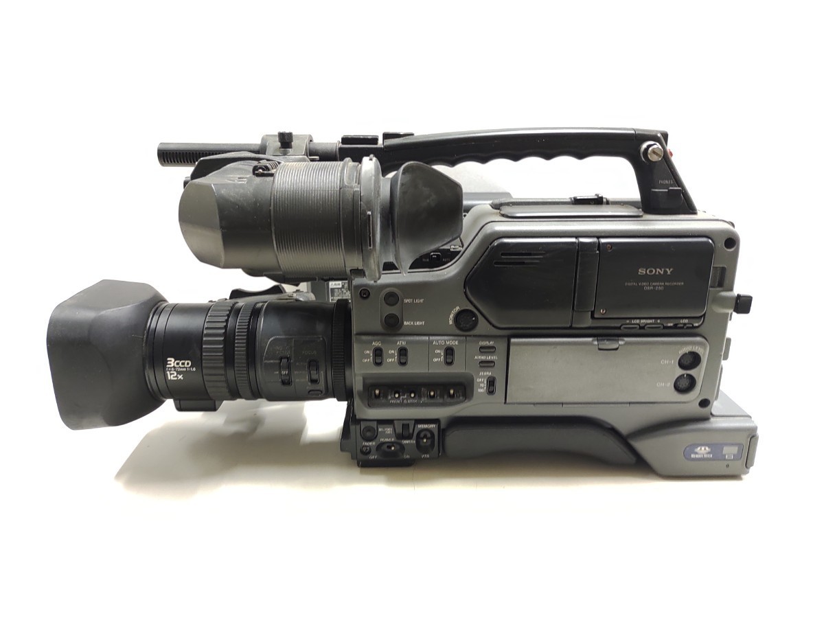 SONY DSR-250 ソニー デジタルビデオカメラレコーダー マイク付き 業務