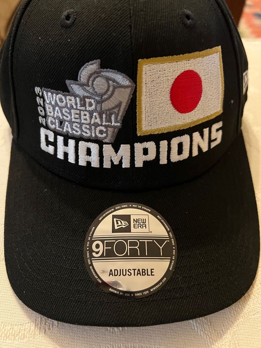 WBC 2023 優勝記念 日本代表Newera キャップ ブラック NEW ERA 未使用　キャップ帽子