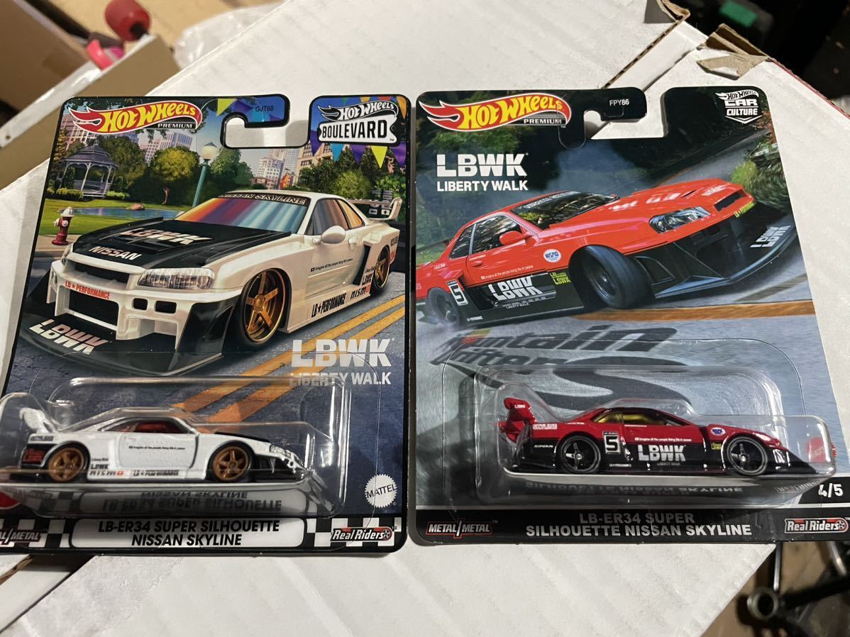 直送商品 ホットウィール カーカルチャー hotwheels R34 ブールバード