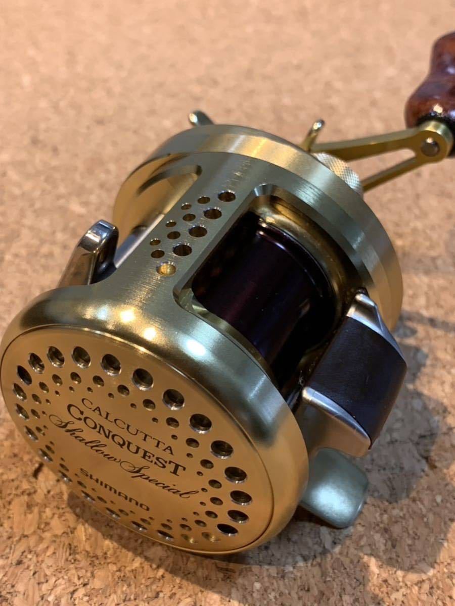 極美品】☆SHIMANO CALCUTTA CONQUEST 50S リール シマノ カルカッタ