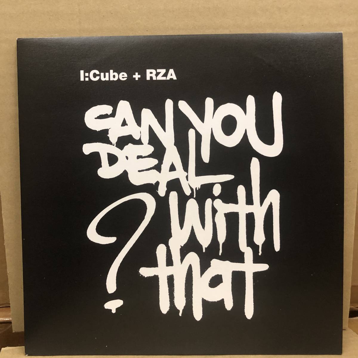 I:Cube + RZA - Can You Deal With That ? 10inchの画像1