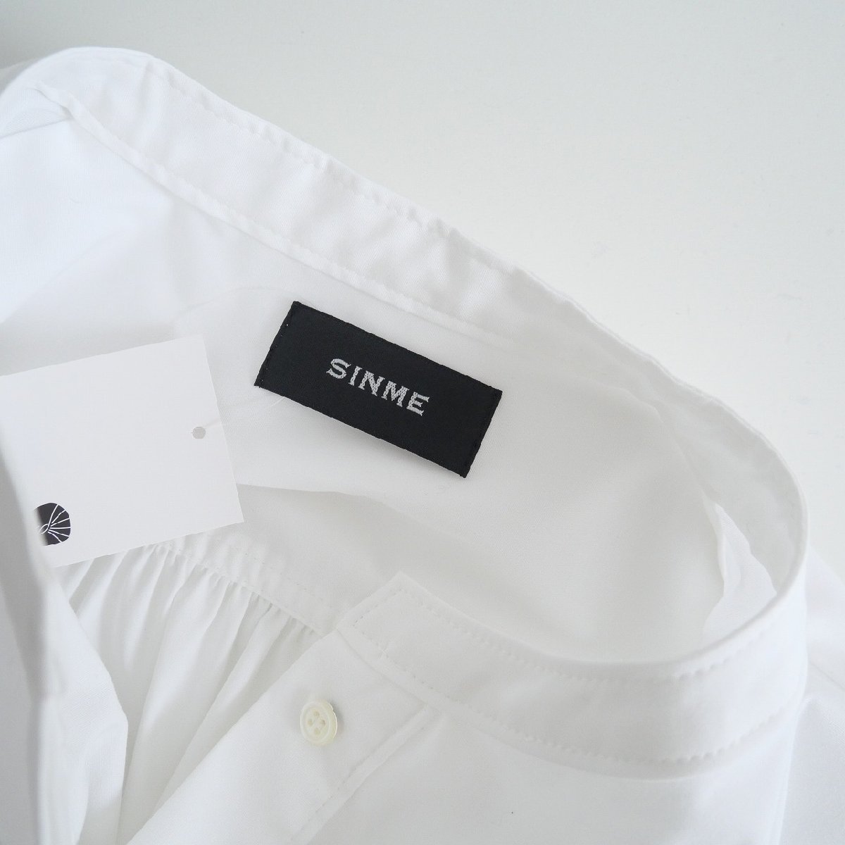2022 / 未使用 / SINME シンメ / ボリュームシャツ M / S490 / 2305