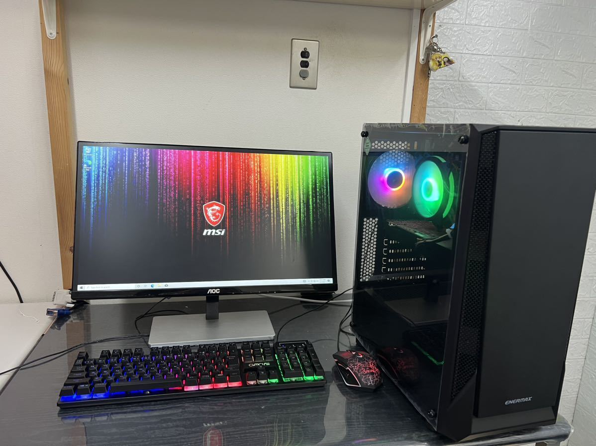 フルセットGTX 960 i7-4770ゲーミングPC win 10速さの三拍子秒速起動