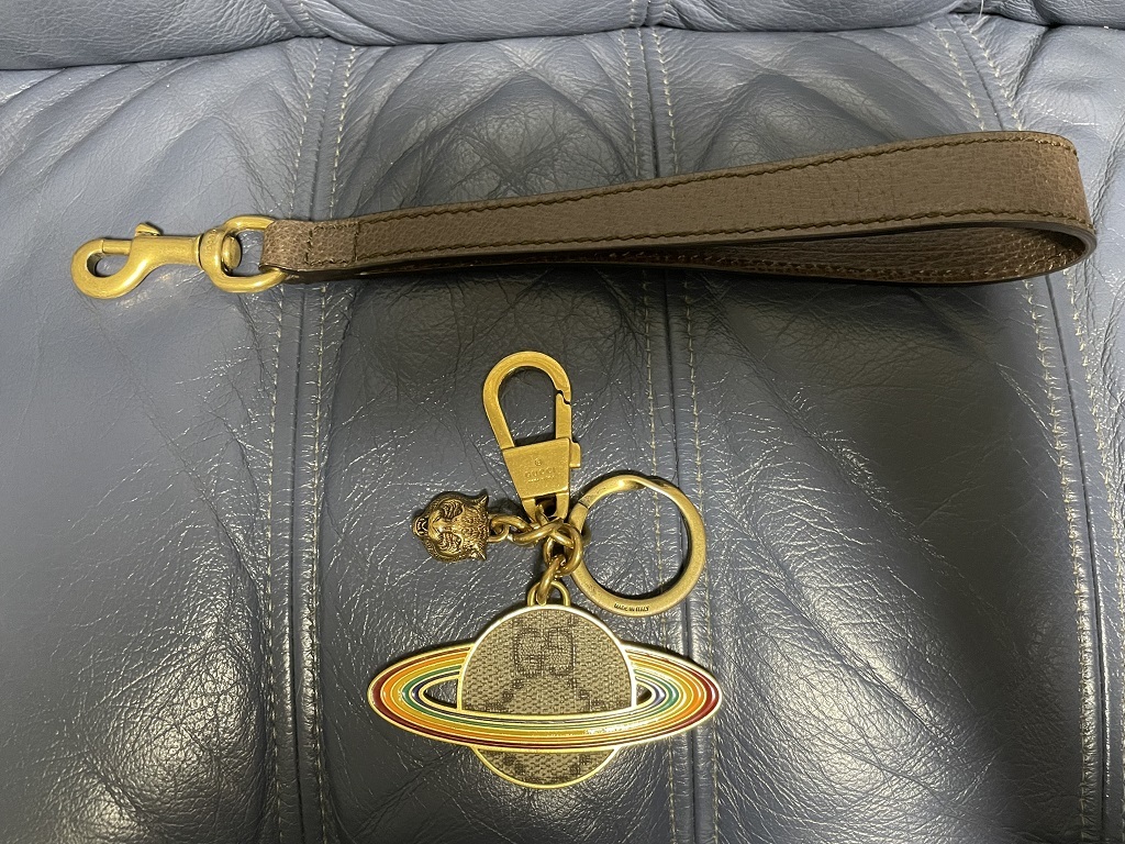 新品未使用】Gucci グッチ サターン 豹パンサー キーホルダー