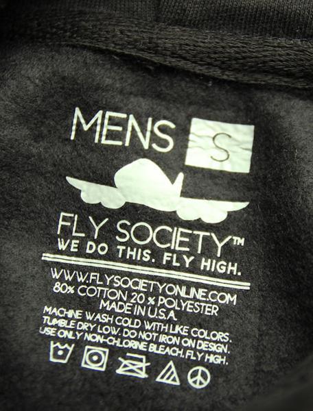 FLY SOCIETY (フライソサエティ) パーカー All Gold Pullover Hoodie Black ブラック (M) スケボー SKATE SK8_画像4