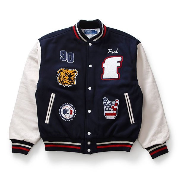 お買得】 fuct (ファクト) US スタジャン スタジアムジャケット