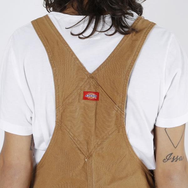 Dickies (ディッキーズ) オーバーオール Bib Overall Rinsed Brown Duck ブラウン (38×32)_画像3