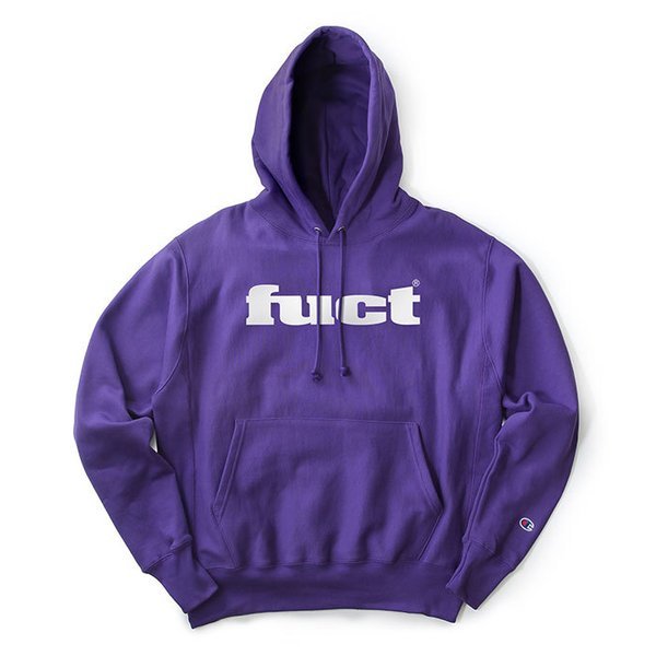 品揃え豊富で パーカー US (ファクト) fuct プルオーバー PURPLE