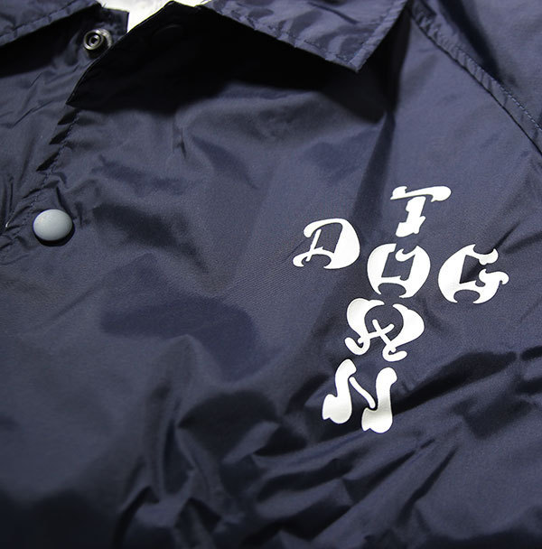 Dogtown (ドッグタウン) US コーチジャケット Windbreaker Cross Logo Navy ネイビー (XL) スケボー SKATE SK8 スケートボード_画像4