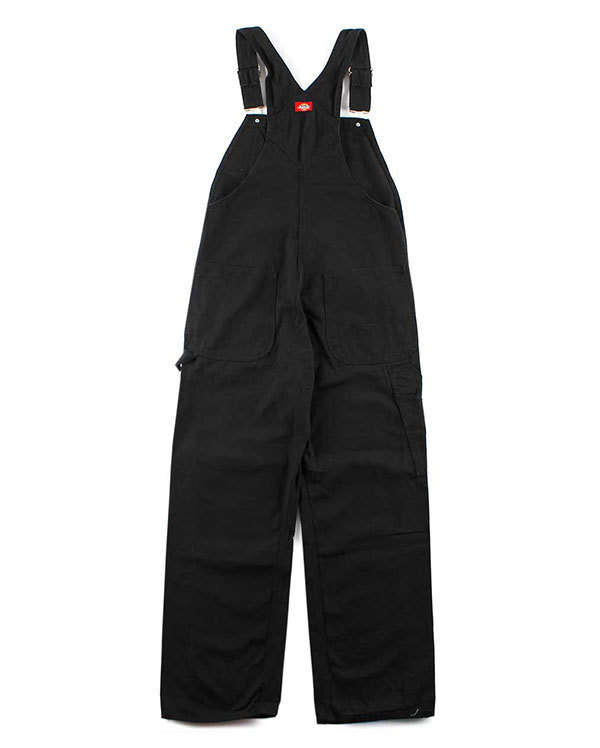 Dickies (ディッキーズ) オーバーオール (DB100RBK) Bib Overalls Rinsed Black ブラック (40×32)