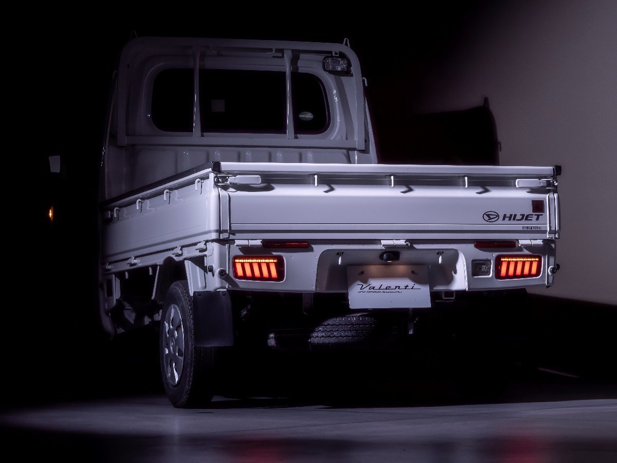 Valenti ジュエル LEDテールランプ ULTRA ピクシス トラック S500/S510 前期 2014.9～2021.11 スモーク/ブラッククローム TD50HJU-SB-1_画像9