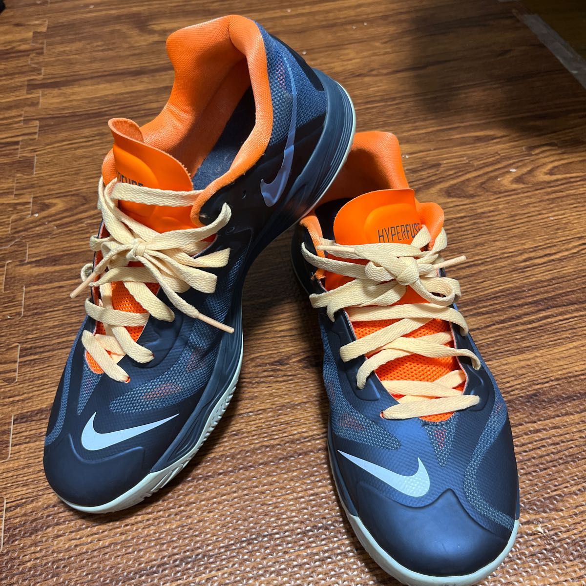 Nike Zoom Hyperfuse ズームハイパーフューズ 28cm ブルー/オレンジ｜PayPayフリマ