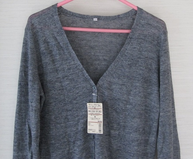 ☆新品 無印良品Vネックカーディガン☆MUJI | www.qmsbrasil.com.br