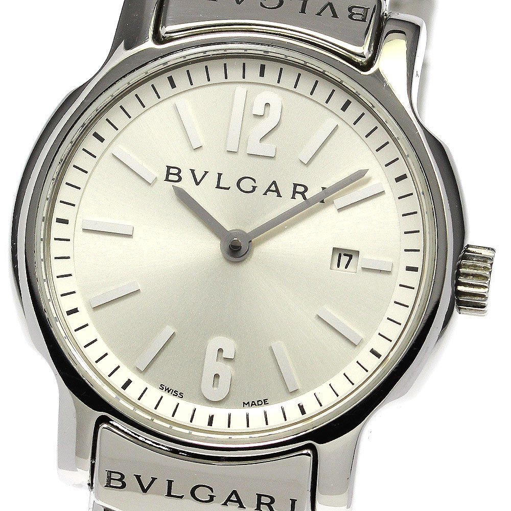  BVLGARY BVLGARI ST29S Solotempo Date кварц женский хорошая вещь _754029