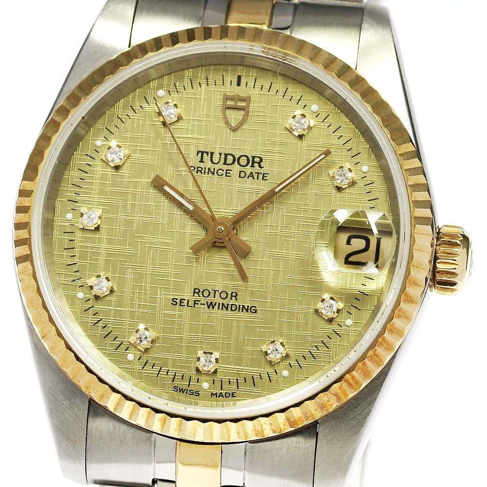 同梱不可】 TUDOR チュードル 72033 _753520 ボーイズ 自動巻き 10P