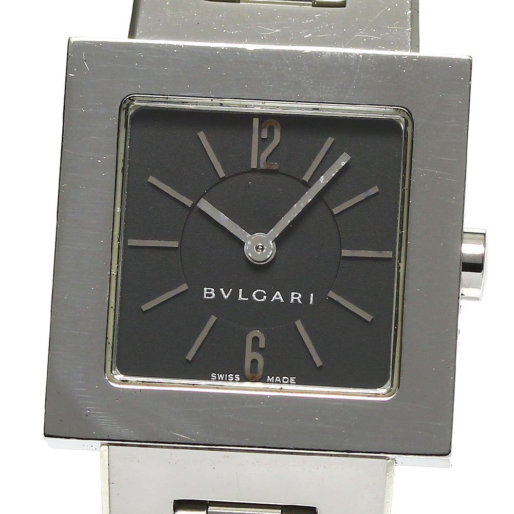 ブルガリ BVLGARI SQ22SS クアドラード クォーツ レディース 保証書付き_754381【ev15】_画像1