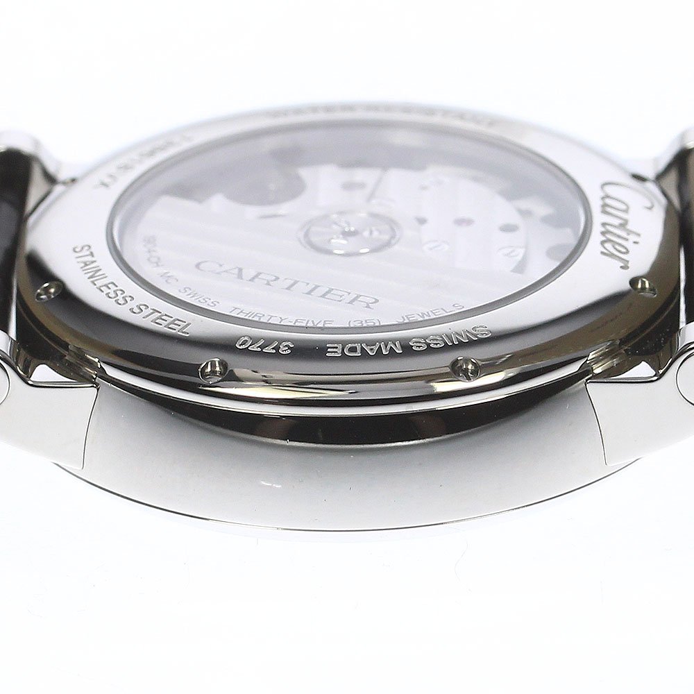  Cartier CARTIER WSRO0002ro ton dodu Cartier Chrono Date self-winding watch men's written guarantee attaching ._748139