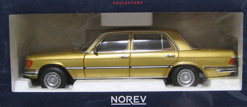  Norev 1/18 Mercedes Benz *450SEL 6.9(W116) goldmet 1976