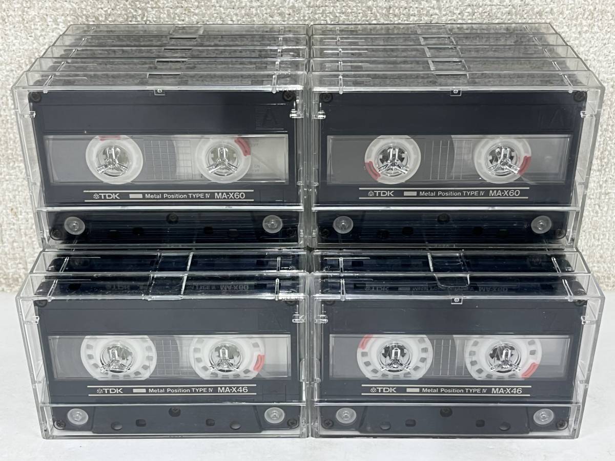 ★☆V914 TDK カセットテープ METAL POSITION メタル METAL ALLOY EXTRA HIGH COERCIVITY MA-X60 他 24本セット☆★の画像1