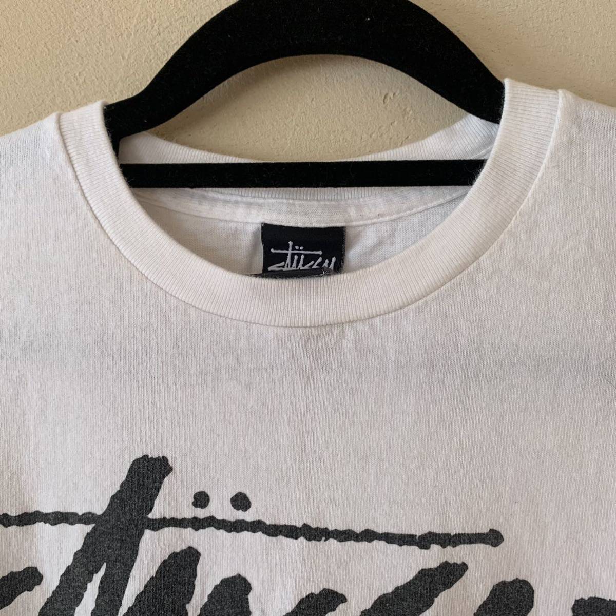 ○ STUSSY ステューシー TOKYO 東京 半袖 Tシャツ メンズ 白 XLサイズ
