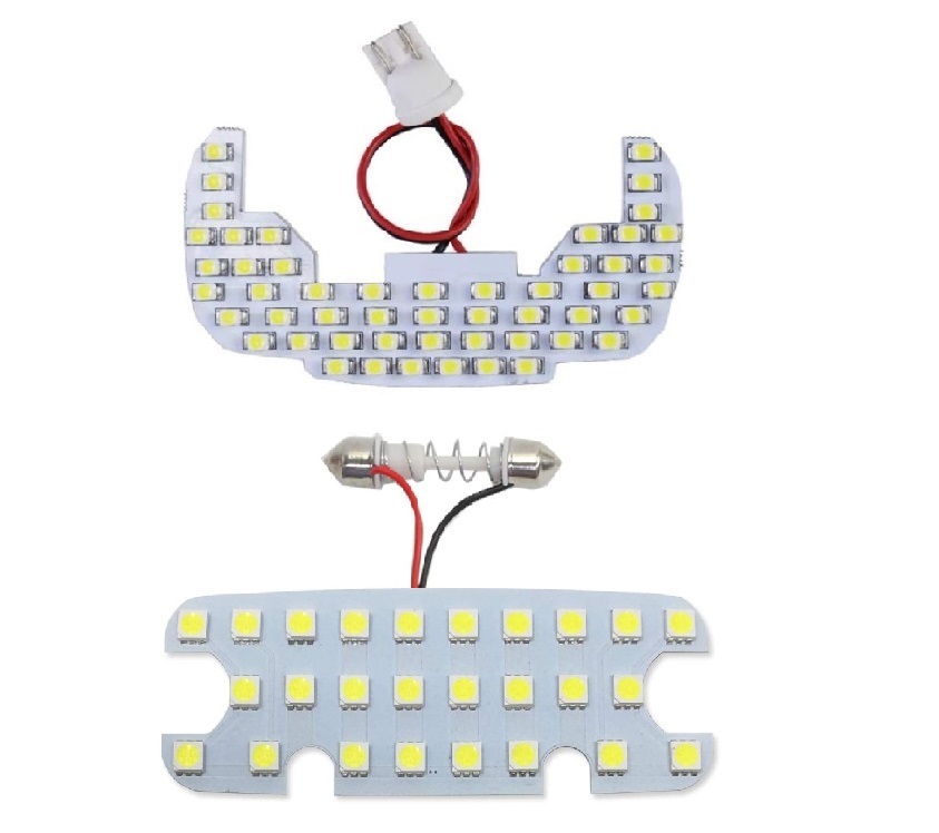 ハイゼットカーゴ バン LED　ルームランプ　前後セット　爆光 ホワイト_画像1