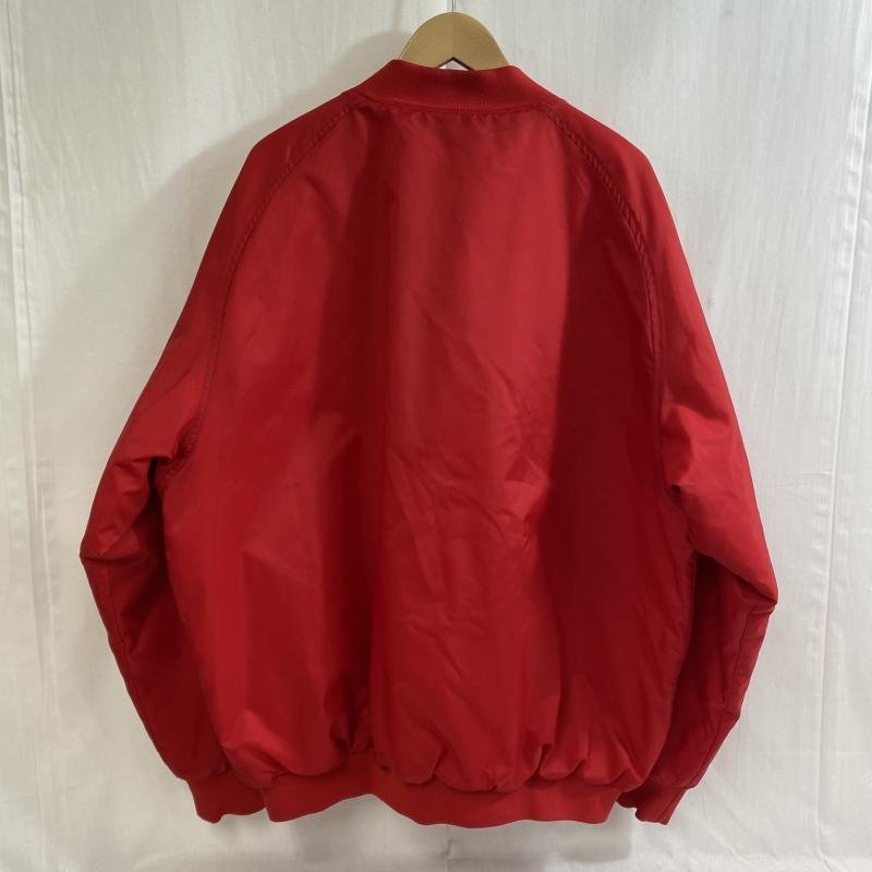 ナイキ NIKE / 銀タグ / 90s / 90年代 / VINTAGE / RED / MA-1 / ボンバージャケット / ブルゾン / オーバーサイズ / XL XL_画像6