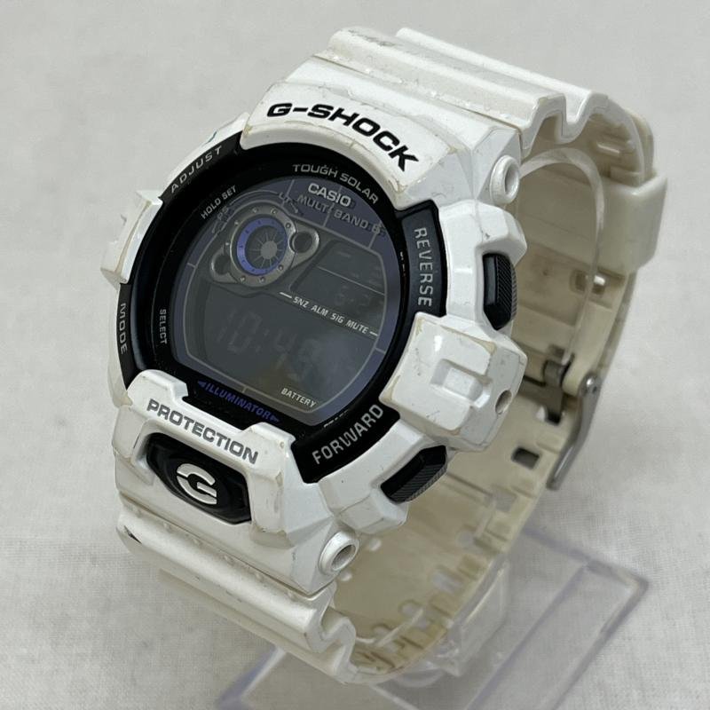 ジーショック GW-8900A タフソーラー マルチバンド6 腕時計 腕時計 白 ホワイト