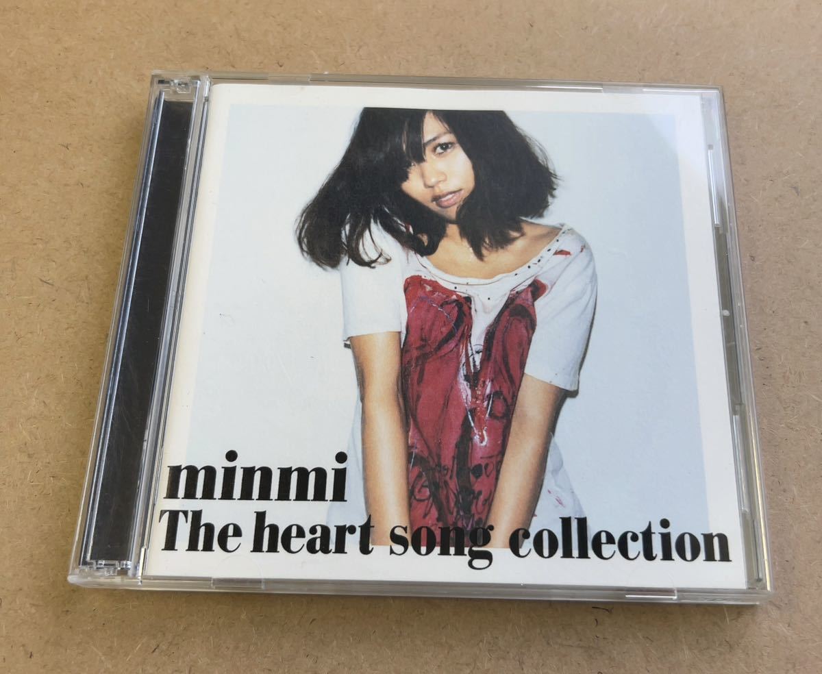 送料無料☆MINMI『The heart song collection』初回限定盤CD＋DVD☆美品☆カバーアルバム☆308_画像1