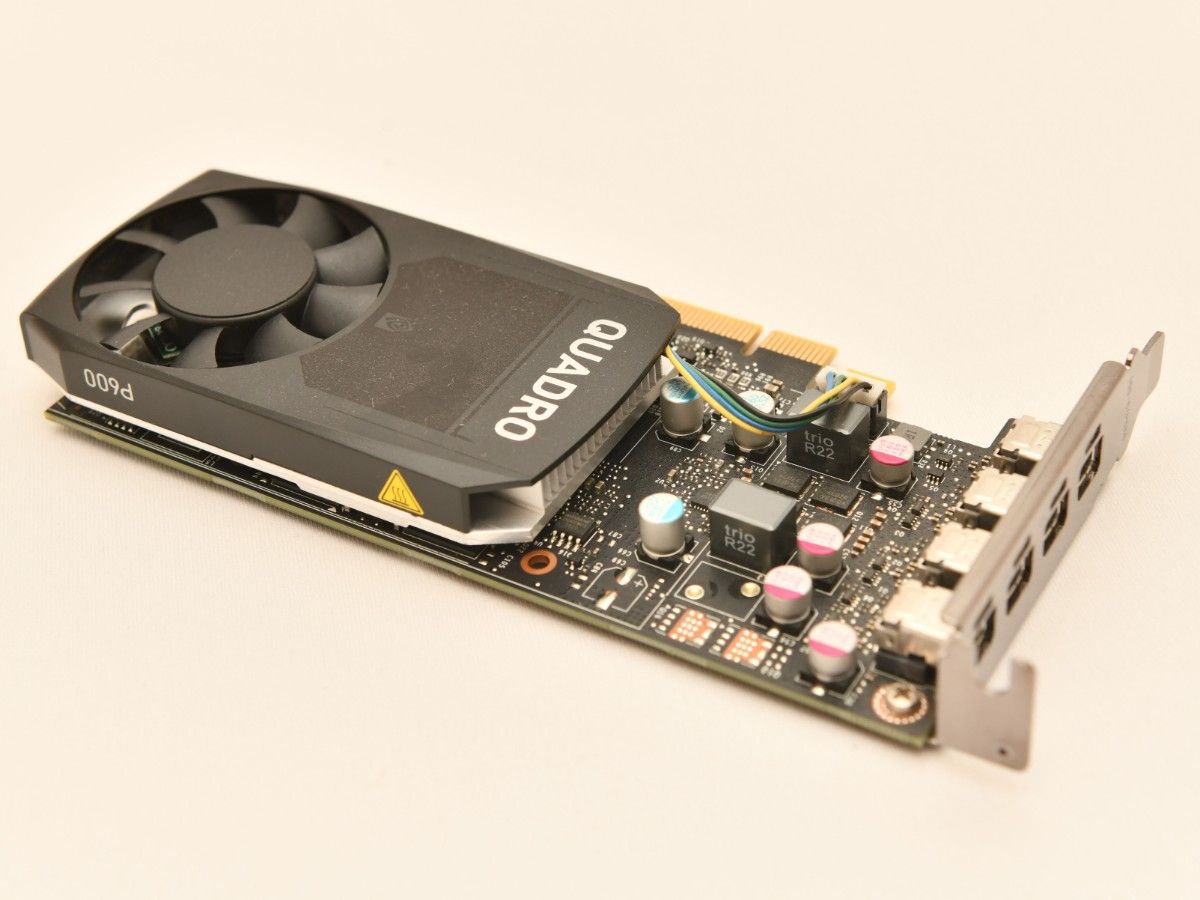 nvidia Quadro P600 GDDR5 2GB動作確認済み ロープロファイル