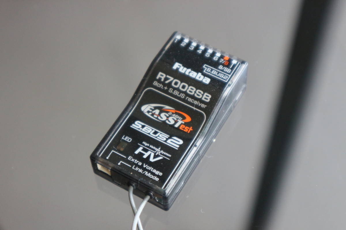 美品)双葉R7008SB FASSTest S-BUS 空用受信機Futaba フタバR7008SB