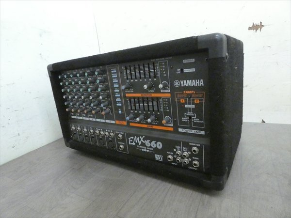 YAMAHA/ヤマハ☆6chパワードミキサー/PA機器☆EMX660 管N21186 # | www