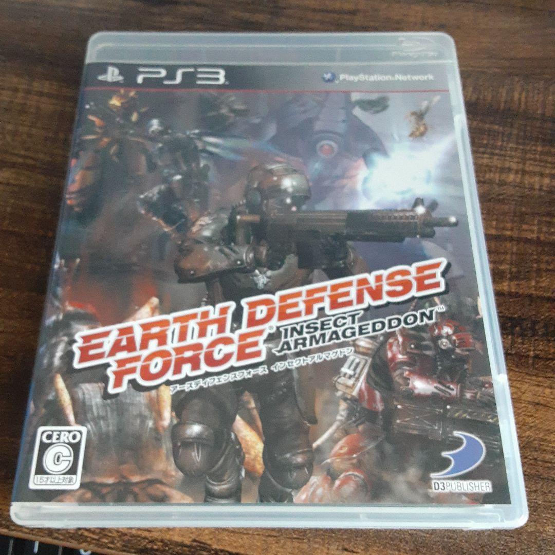 【送料4点まで230円】36【PS3】EARTH DEFENSE FORCE INSECT ARMAGEDDON【動作確認済】_画像1