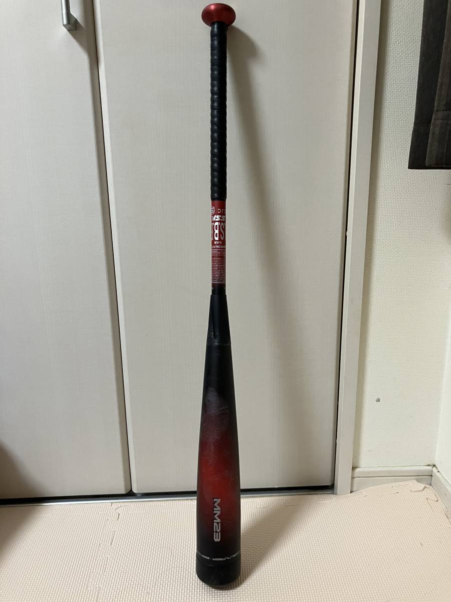 使用数試合のみ】SSK MM23 84cm 710g 軟式バットSBB4037｜代購幫